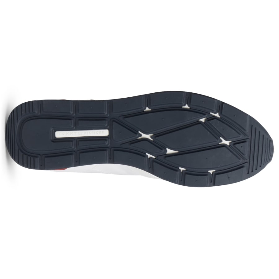 Tommy Hilfiger Core Leather Runner Trainer White | Mainline